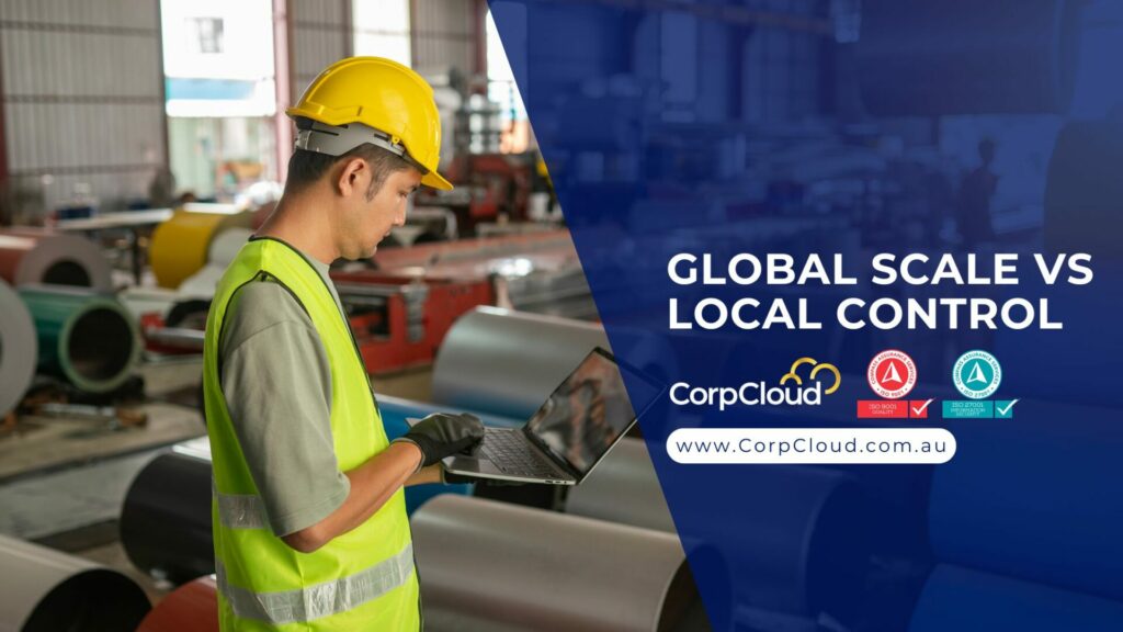 Australian private cloud vs global cloud providers